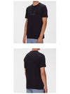 Print Logo Short Sleeve T-Shirt Black - CP COMPANY - BALAAN 5