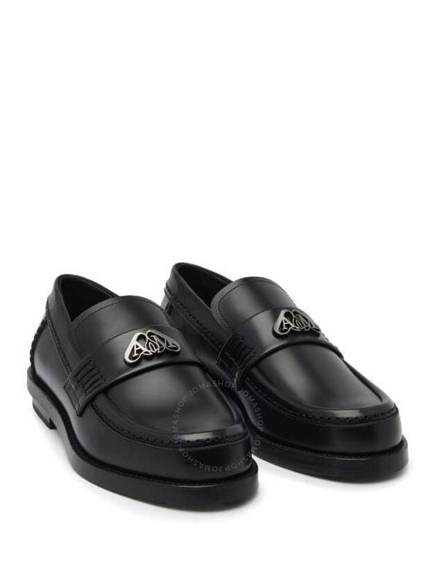 Loafer BLACK SILVER - ALEXANDER MCQUEEN - BALAAN 3