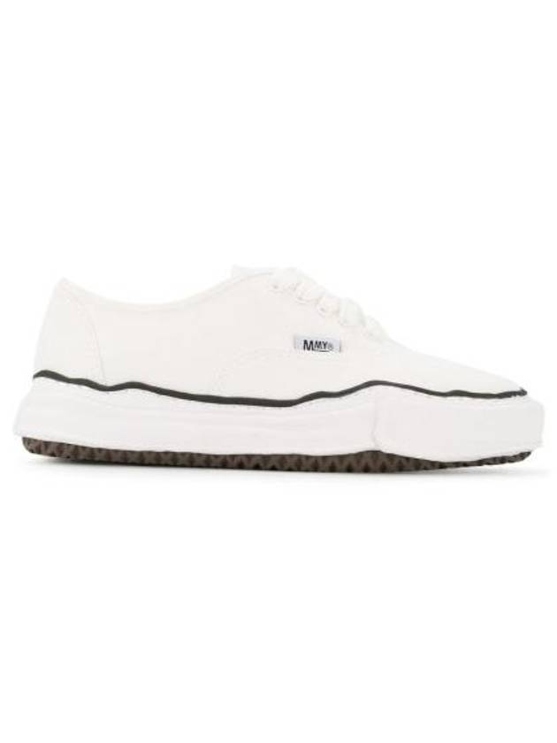 Baker OG Sole Canvas Low Top Sneakers White - MAISON MIHARA YASUHIRO - BALAAN 2