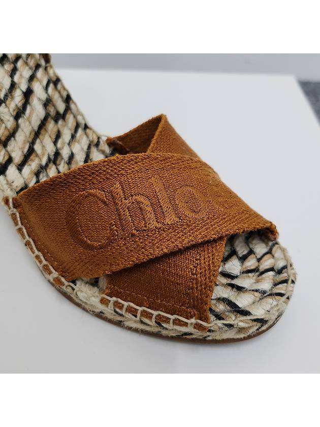 PIIA espadrille wedge heel brown - CHLOE - BALAAN 9