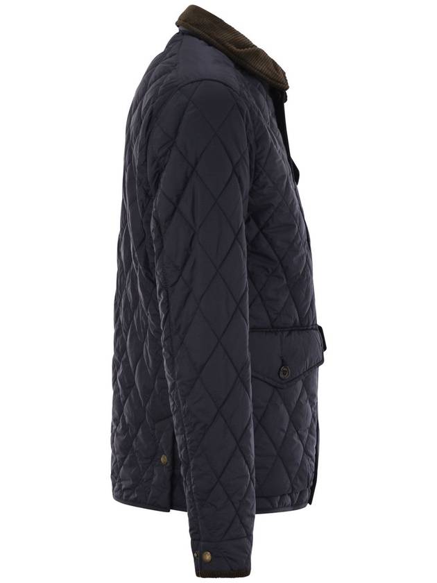 Quilted Waterproof Jumper Jacket Navy - POLO RALPH LAUREN - BALAAN 4