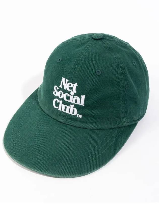 OG LOGO LONGVILLE CAP GREEN - NET SOCIAL CLUB - BALAAN 7