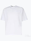 Le Typo Cotton Short Sleeve T-shirt White - JACQUEMUS - BALAAN 2