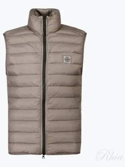 Chamber R Nylon Down Vest Dove Grey - STONE ISLAND - BALAAN 2