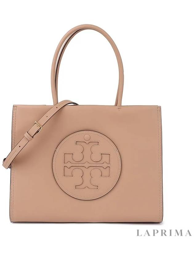 Ella Eco Small Tote Bag Beige - TORY BURCH - BALAAN 9