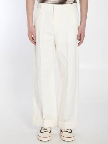 White Trousers - VALENTINO - BALAAN 1