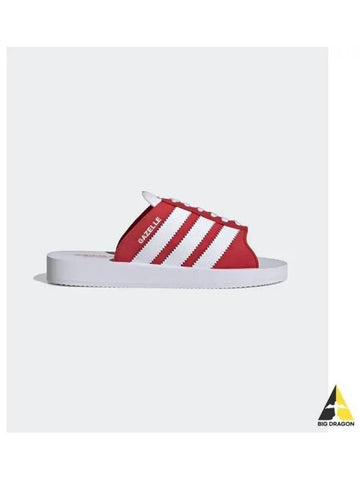 adidas Gazelle Beach Red White JQ7424 - ADIDAS - BALAAN 1