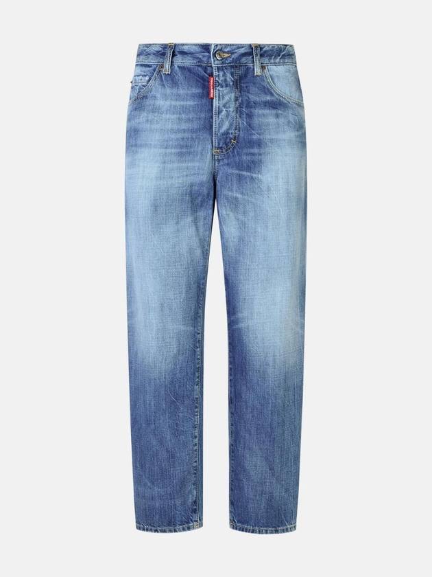 Light Vintage Wash Boston Jeans Blue - DSQUARED2 - BALAAN 1