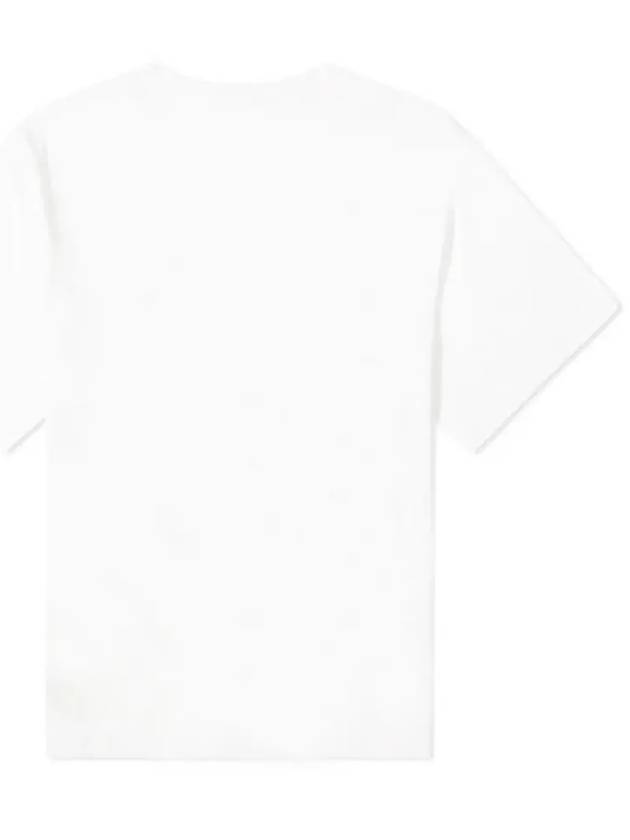 12Th Anniversary Horse Print Overfit Short Sleeve T-Shirt White - ACNE STUDIOS - BALAAN 4