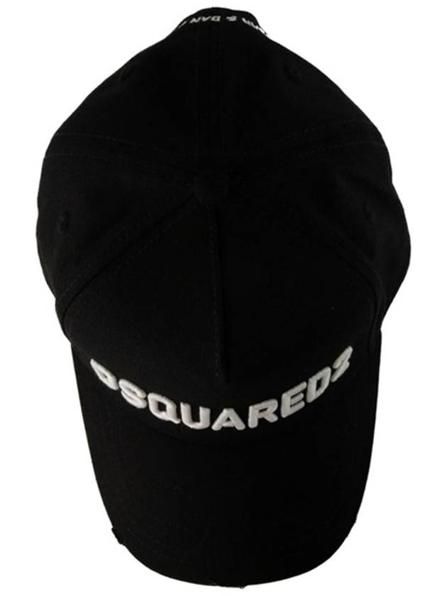 Hat BCM066005C00001 M063 Black - DSQUARED2 - BALAAN 4