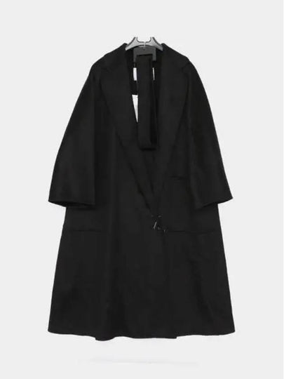 Ludmilla Belt Single Coat Black - MAX MARA - BALAAN 2