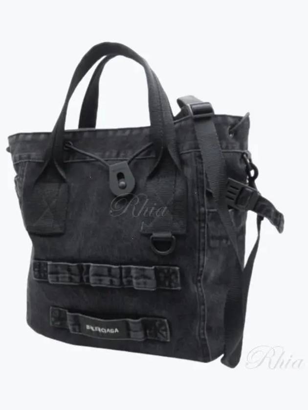 Army Small Tote Bag Black - BALENCIAGA - BALAAN 2