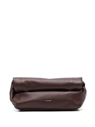 Rollup Small Cross Bag Brown - JIL SANDER - BALAAN 1