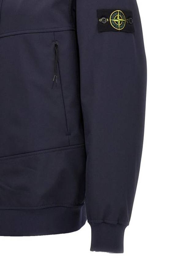 Technology Recycled Polyester Hooded Jacket Navy - STONE ISLAND - BALAAN 5