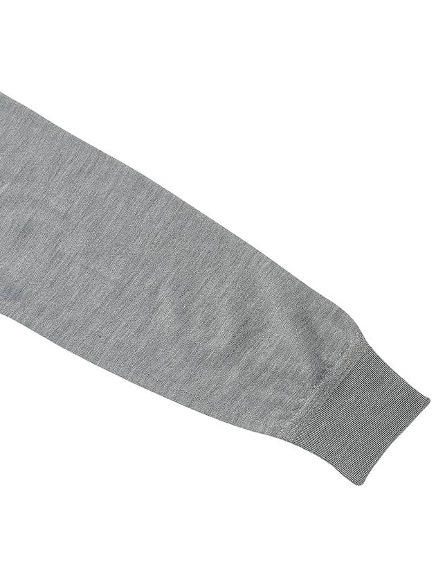 Men's Cashmere Silk Knit Top Grey - TOM FORD - BALAAN 6