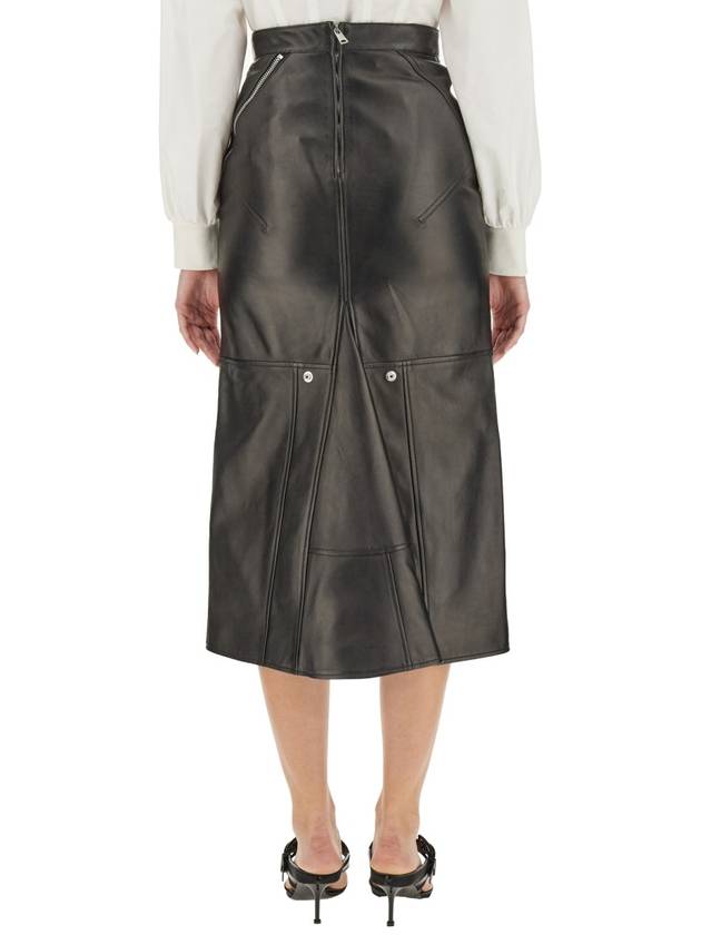 23 fw Midi Skirt 769318Q5ALZ1000 B0040495207 - ALEXANDER MCQUEEN - BALAAN 6