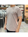 Chest ORB Logo Short Sleeve T-Shirt Grey - VIVIENNE WESTWOOD - BALAAN 4