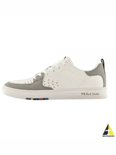 M2S COS02 LLEA 01 COSMO White Leather Sneakers - PAUL SMITH - BALAAN 2