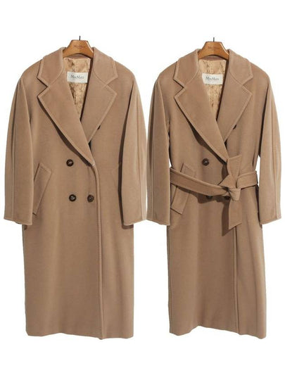 Madame Belted Double Coat Camel - MAX MARA - BALAAN 2