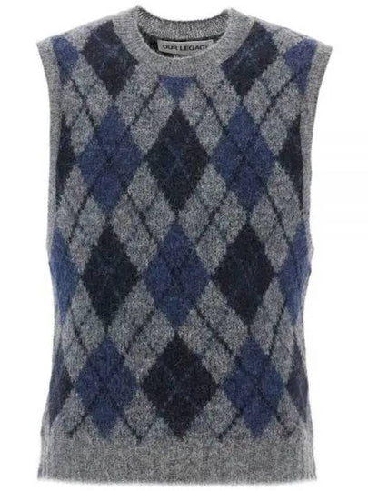 Formal Duke Argyle Vest Grey - OUR LEGACY - BALAAN 2