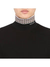 Logo Slim Fit Turtleneck Black - PRADA - BALAAN 7