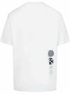 Page Print Short Sleeve T-Shirt White - Y-3 - BALAAN 5