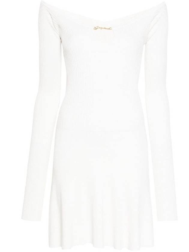 La Robe Ribbed Mini Dress 241KN3562358110 - JACQUEMUS - BALAAN 2