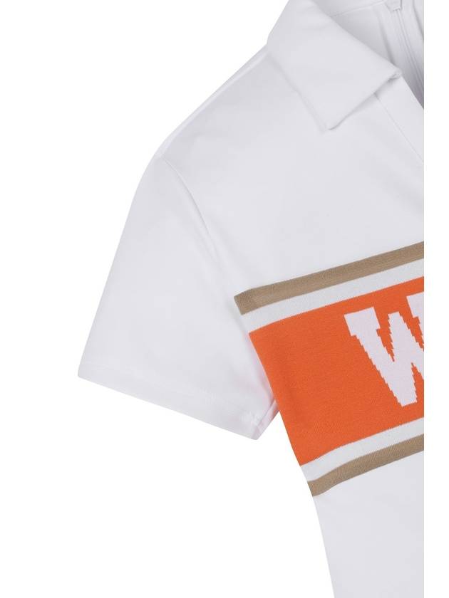 Women ATHLETIC Logo Block Jersey Dress - WAAC - BALAAN 4