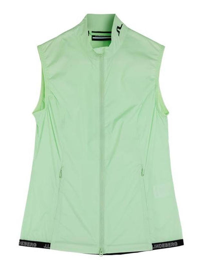 Women's Golf Tenley Vest Green - J.LINDEBERG - BALAAN 2