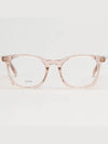 Glasses frame CL50058I 074 transparent pink square horn - CELINE - BALAAN 3