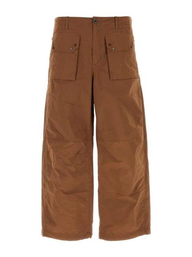 Nylon Cargo Straight Pants Brown - TEN C - BALAAN 2