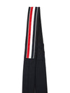 Three-Line Engineer Stripe Wool  Neck Tie Navy - THOM BROWNE - BALAAN 7