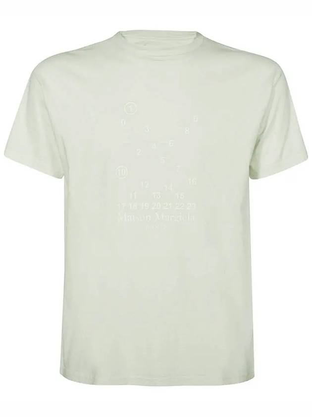 Women's Numeric Logo Short Sleeve T-Shirt Offwhite - MAISON MARGIELA - BALAAN 2