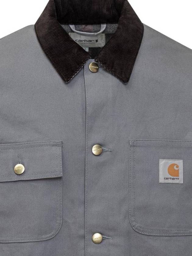 Michigan Cotton Jacket Grey - CARHARTT WIP - BALAAN 5