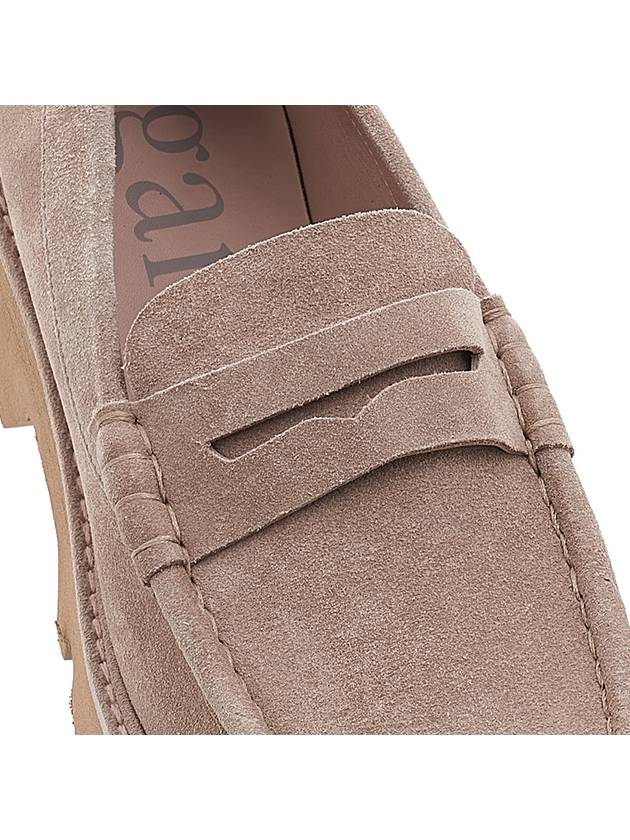 Women's Suede Loafers SEBAS CASTORO DESERT - PEDRO GARCIA - BALAAN 8