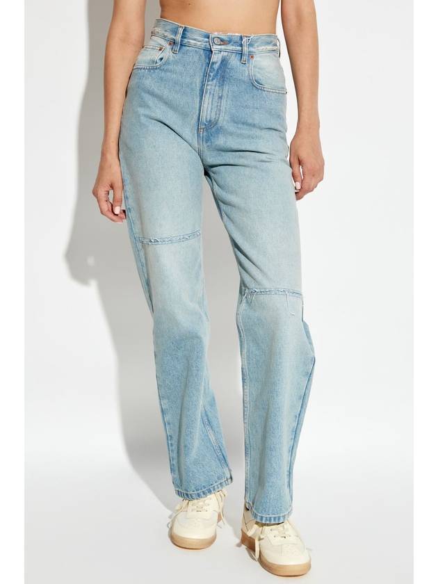 MM6 Maison Margiela Jeans With Vintage Effect, Women's, Blue - MAISON MARGIELA - BALAAN 3