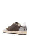 Ball Star Leather Low Top Sneakers Brown - GOLDEN GOOSE - BALAAN 4