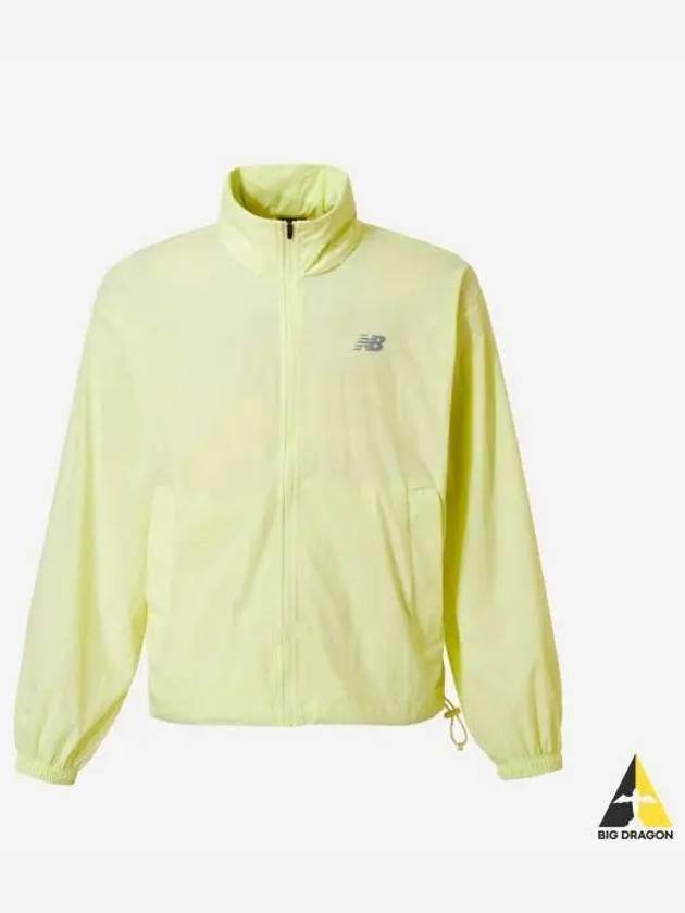 Women s Athletic Windbreaker 30 Yellow - NEW BALANCE - BALAAN 1