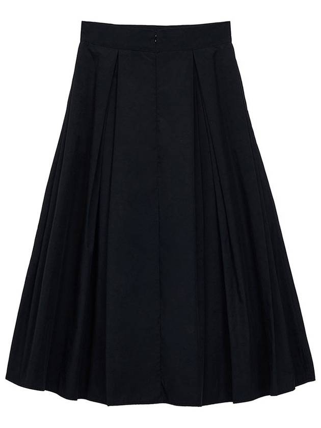 TIE ALINE SKIRT BK a line black - TIBAEG - BALAAN 6