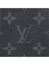 Vertical Monogram Eclipse Canvas Long Wallet Black - LOUIS VUITTON - BALAAN 6