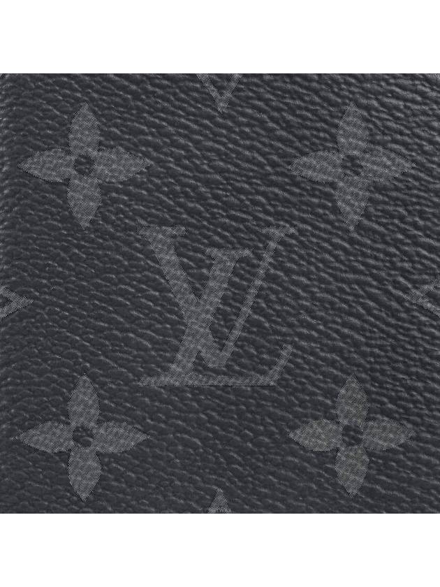 Vertical Monogram Eclipse Canvas Long Wallet Black - LOUIS VUITTON - BALAAN 6