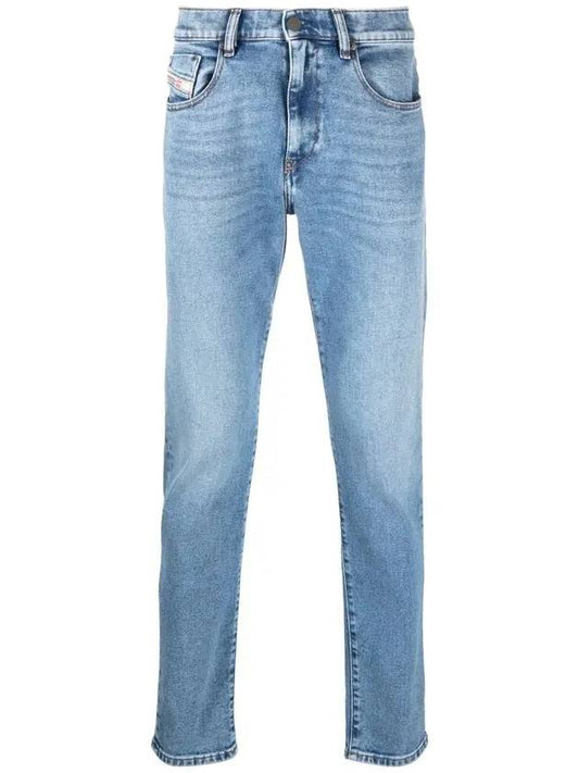 Men's D Strukt Skinny Jeans Blue - DIESEL - BALAAN 1