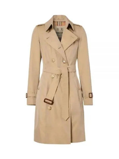 The Mid Length Chelsea Heritage Trench Coat Honey - BURBERRY - BALAAN 2