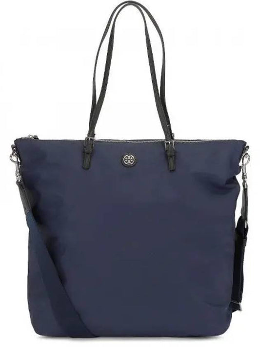 Virginia Nylon Shoulder Back Navy - TORY BURCH - BALAAN 2