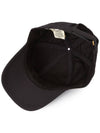 Solid Logo Patch Ball Cap Black - MULBERRY - BALAAN 6