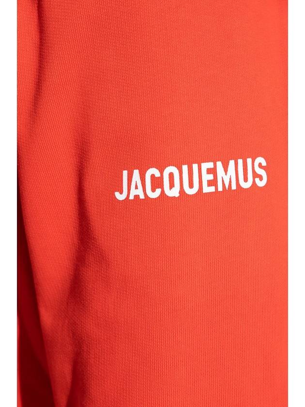 Le Jogging Signature Logo Printed Track Pants Red - JACQUEMUS - BALAAN 6