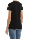 Logo Patch Black Women s Short Sleeve T Shirt 8C73200 V8058 - MONCLER - BALAAN 7