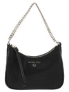 Women's Jet Set Charm Small Shoulder Bag Black - MICHAEL KORS - BALAAN 1