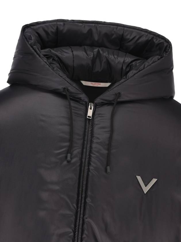 Valentino Garavani Coats Black - VALENTINO - BALAAN 3