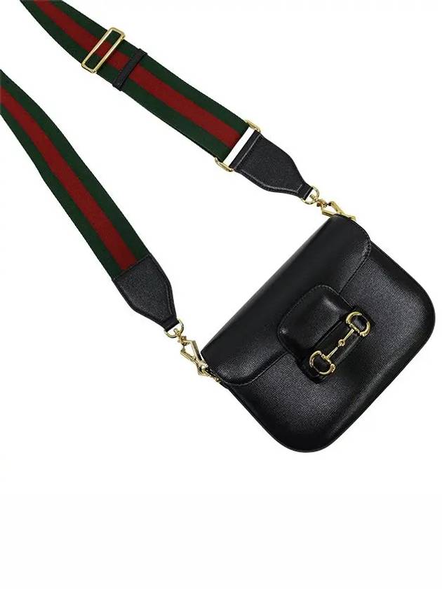 Horsebit 1955 Mini Bag Black - GUCCI - BALAAN 6